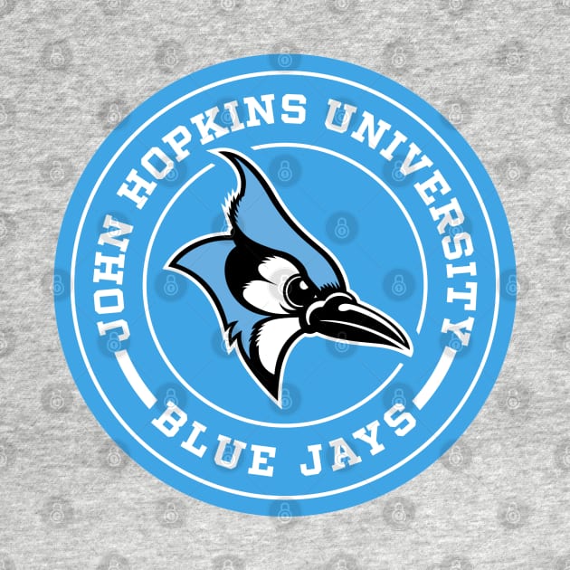 John Hopkins University Blue Jays Circle by Josh Wuflestad